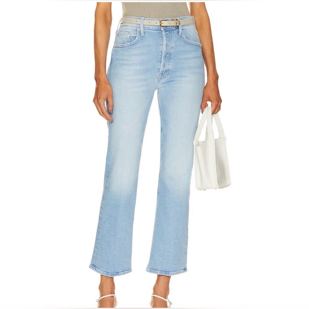 MOTHER The Tripper Ankle Cat Daddy High Rise Jeans